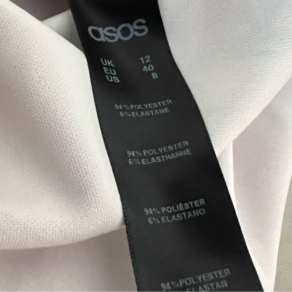 Asos Floral Pencil Dress Size 8 Cottagecore - Picture 9 of 10